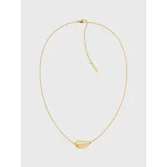 CALVIN KLEIN - Cadena Drop Pendant Dorado