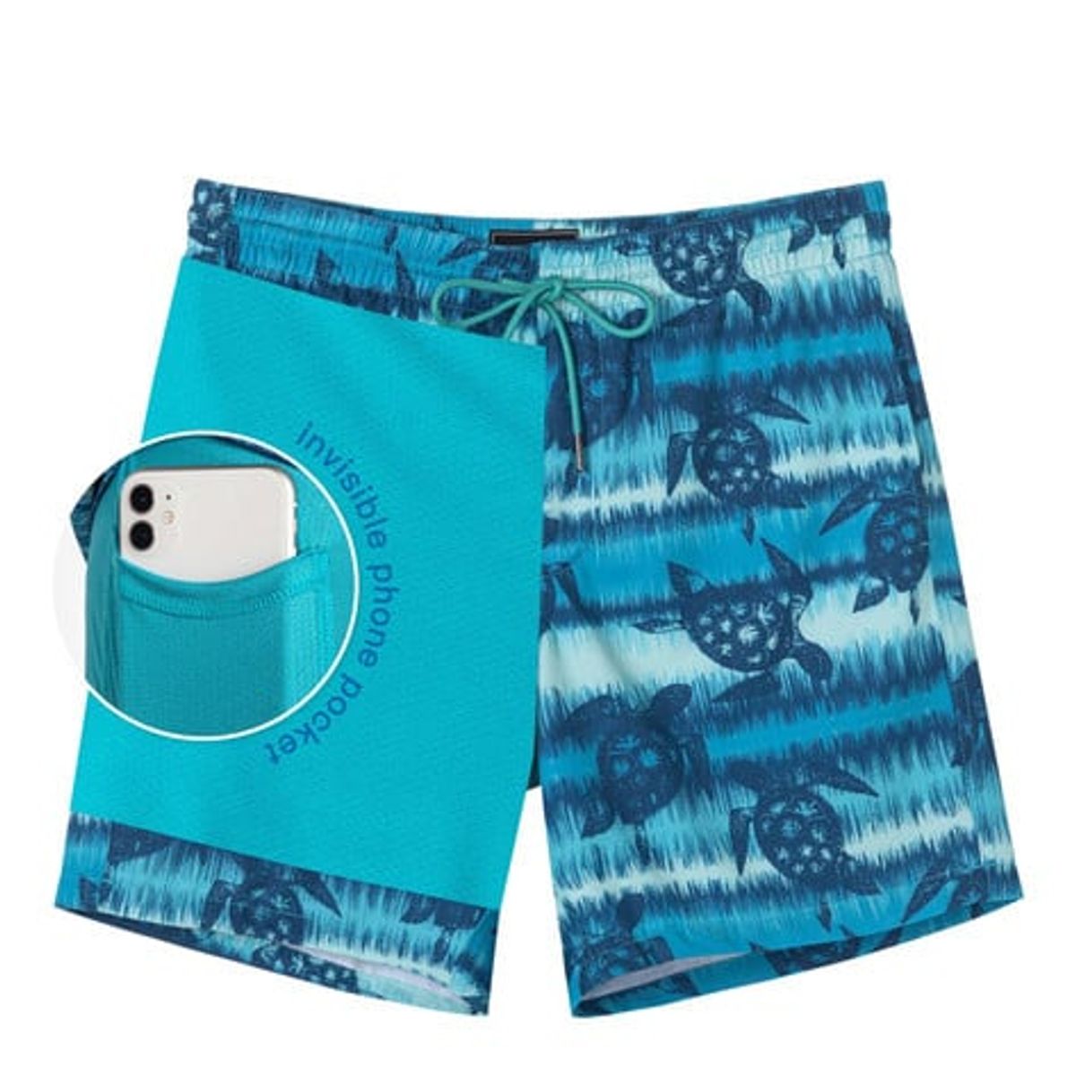 GENERICO - Traje de Baño 2 en 1 Turtle printed