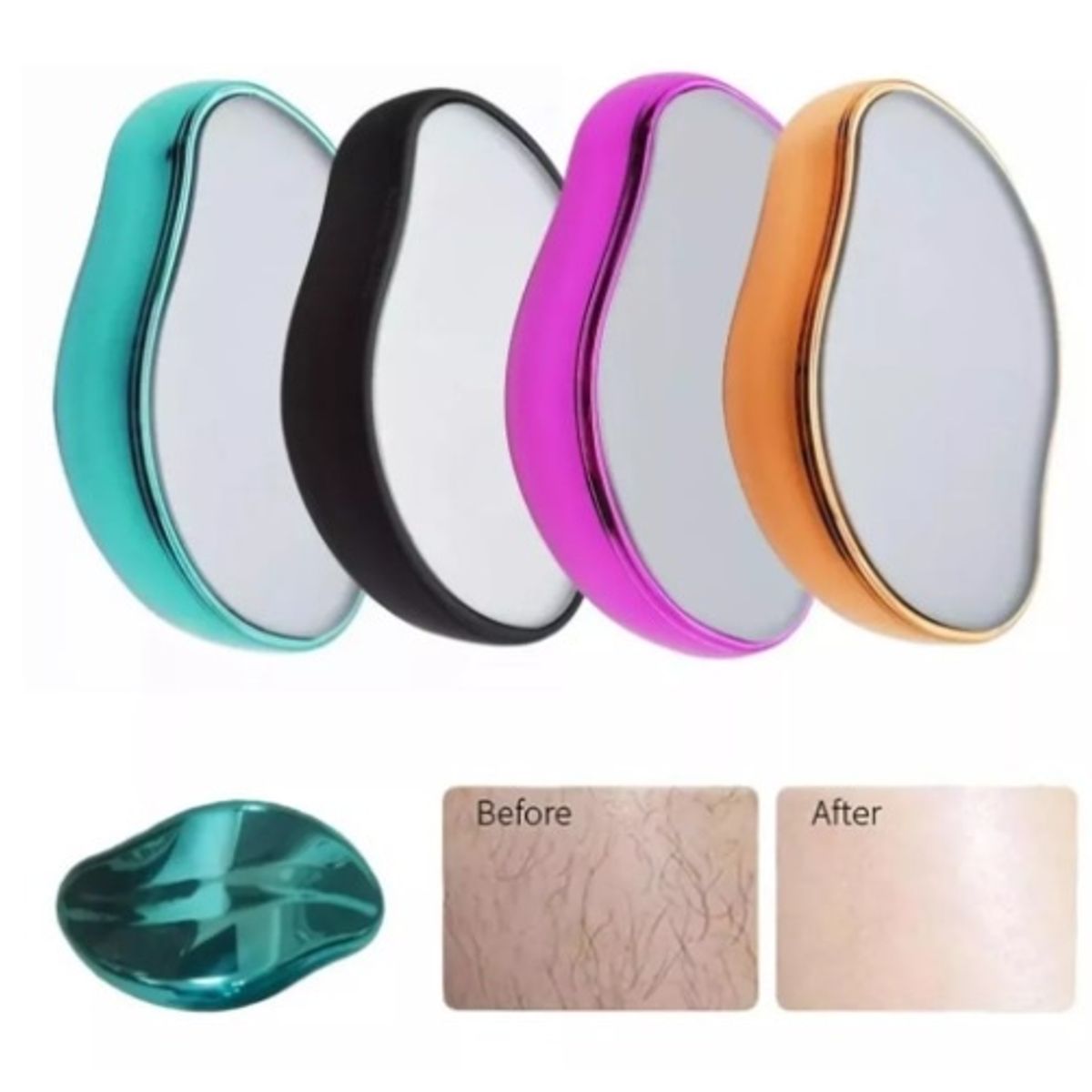 GENERICO - Depiladora De Cristal Removedor De Vello Sin Dolor