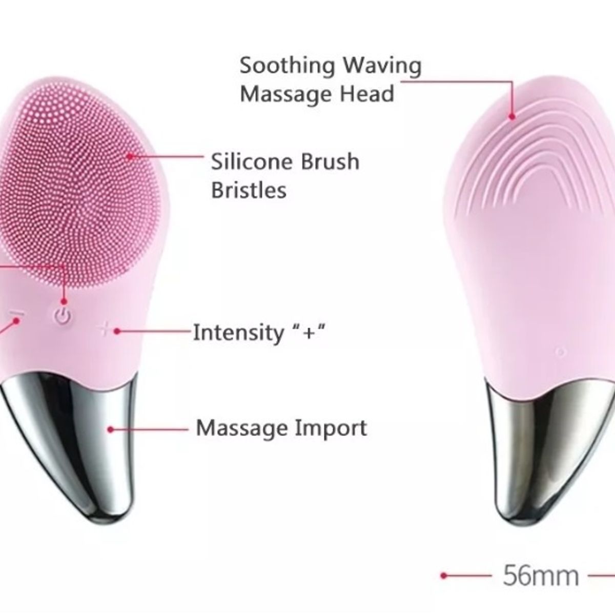 GENERICO - Masajeador Limpiador Facial Sonic Brush