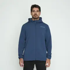 SPYDER - Polerón Lifestyle Hombre Light Hoodie full Zip Azul