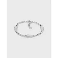 CALVIN KLEIN - Pulsera Drop Chain Plateado