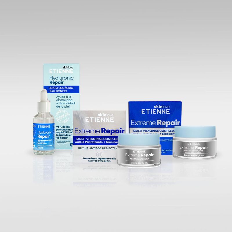 ETIENNE - Set Skincare +40 Etienne Serum Hialurónico y Crema