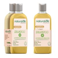 Set Shampoo + Acondicionador Reflejos Rubios 350ml
