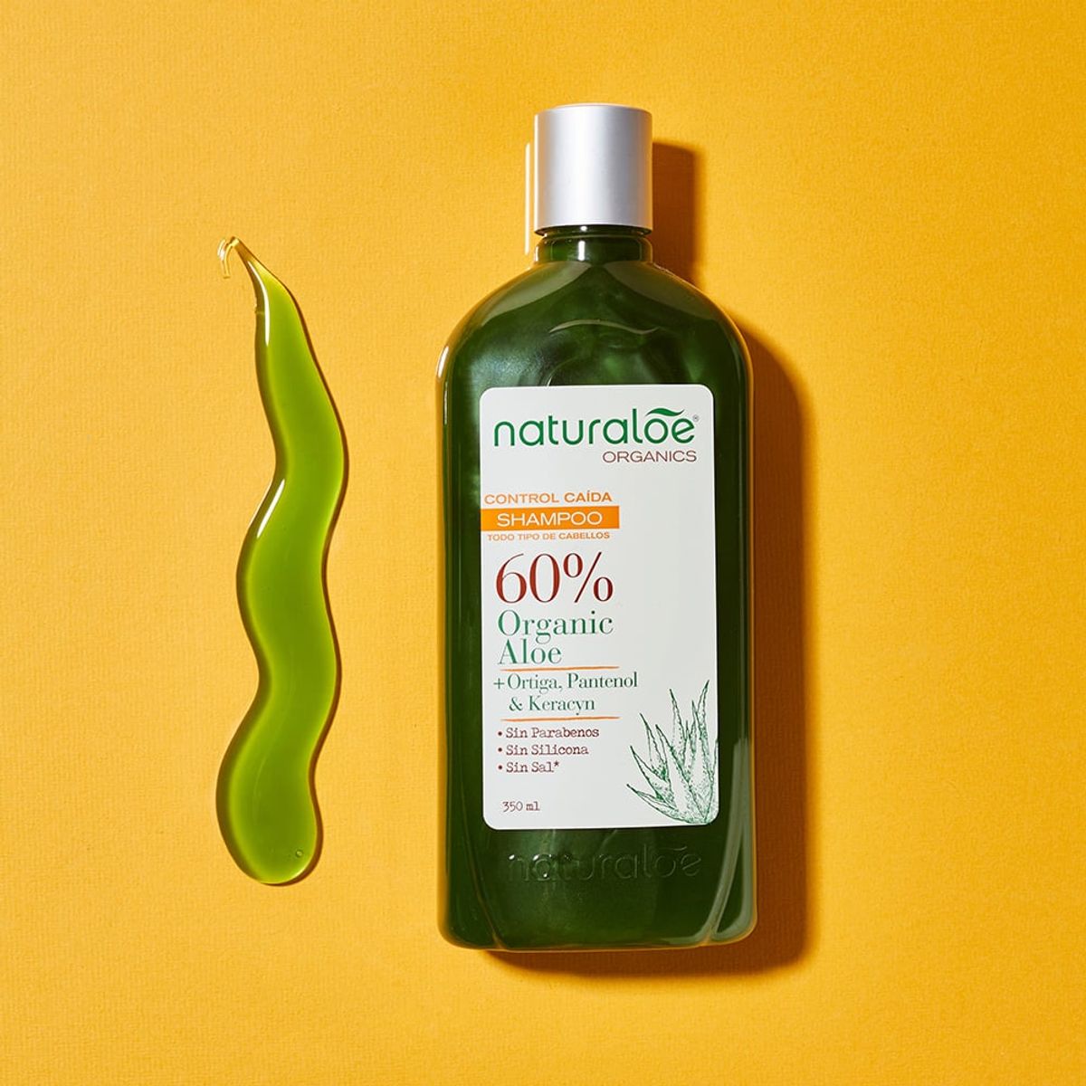 NATURALOE - Set Shampoo + acondicionador ControlCaida + Gel de piel120ml