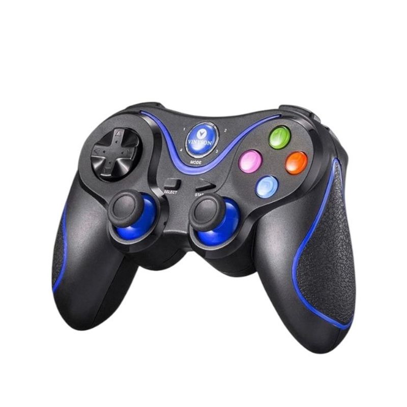 GENERICO - Control Inalámbrico Bluetooth V8 para Juegos con Soporte de Telefono