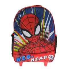 MARVEL - Mochila Con Ruedas Spiderman 14''