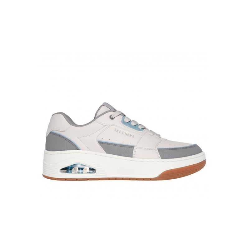 SKECHERS - Zapatilla Hombre Uno Court LowPost Beige Skechers
