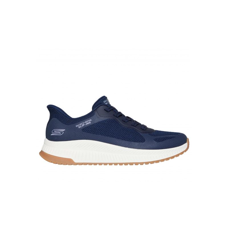 SKECHERS - Zapatilla Mujer Bobs Squad 4 Azul Skechers