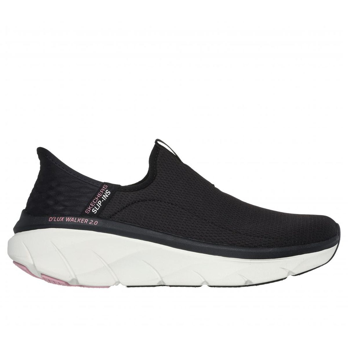SKECHERS - Zapatilla Mujer DLux Walker 20Happy Step Negro Skechers