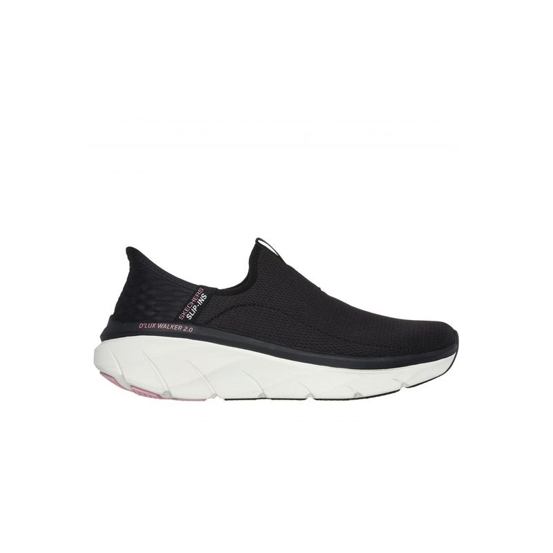 SKECHERS - Zapatilla Mujer DLux Walker 20Happy Step Negro Skechers