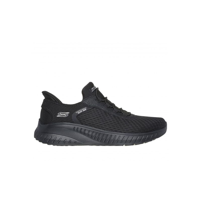 SKECHERS - Zapatilla Mujer Bobs Squad Chaos Negro Skechers