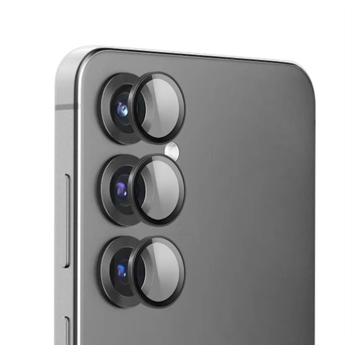 GENERICO - Protector De Lentes Para Samsung S25 Plus - Negro