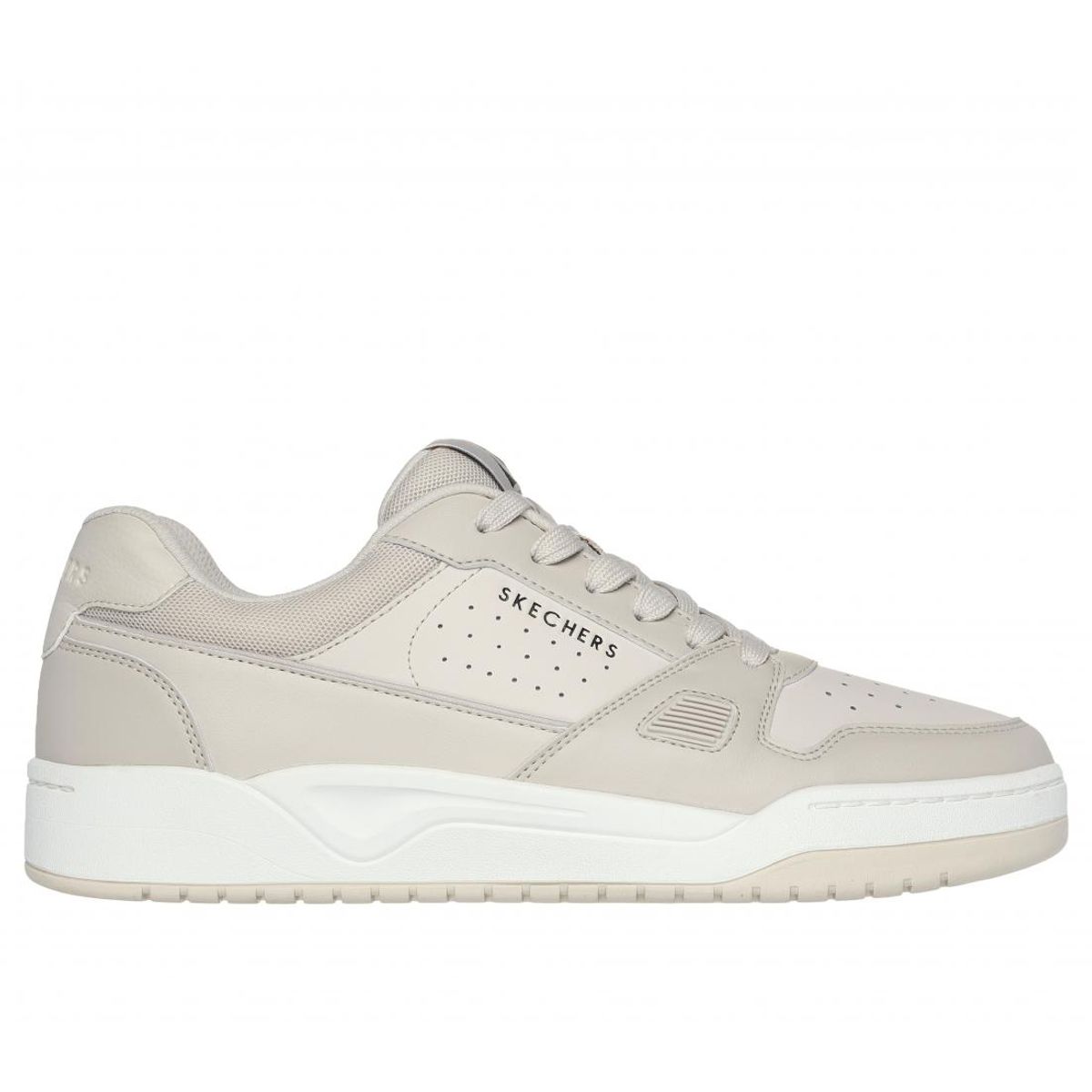 SKECHERS - Zapatilla Hombre Koopa Tiebreak Low Beige Skechers