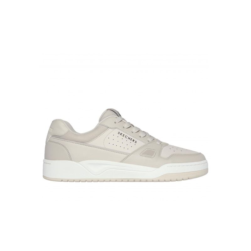 SKECHERS - Zapatilla Hombre Koopa Tiebreak Low Beige Skechers
