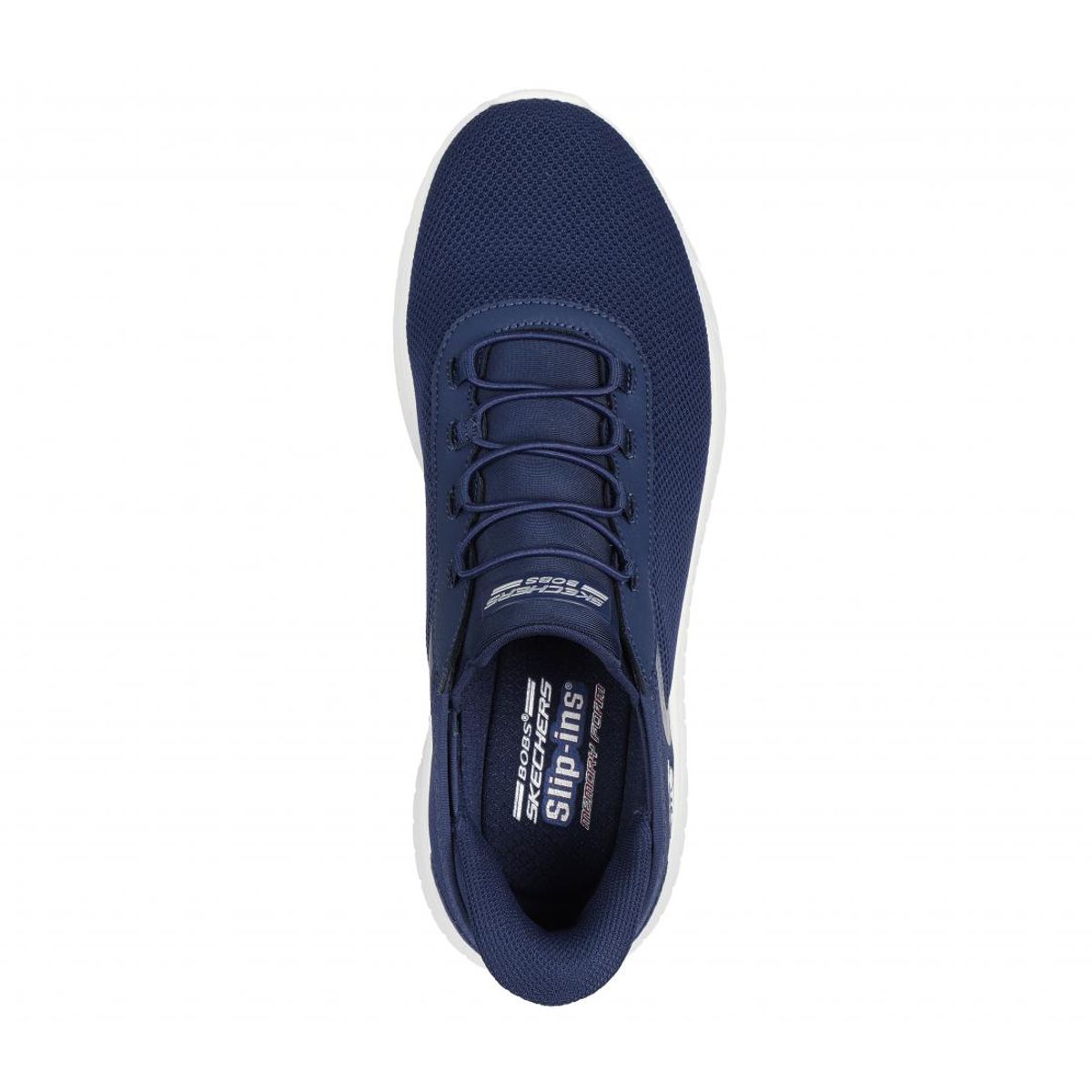 SKECHERS - Zapatilla Hombre Bobs Squad Chaos Azul Skechers