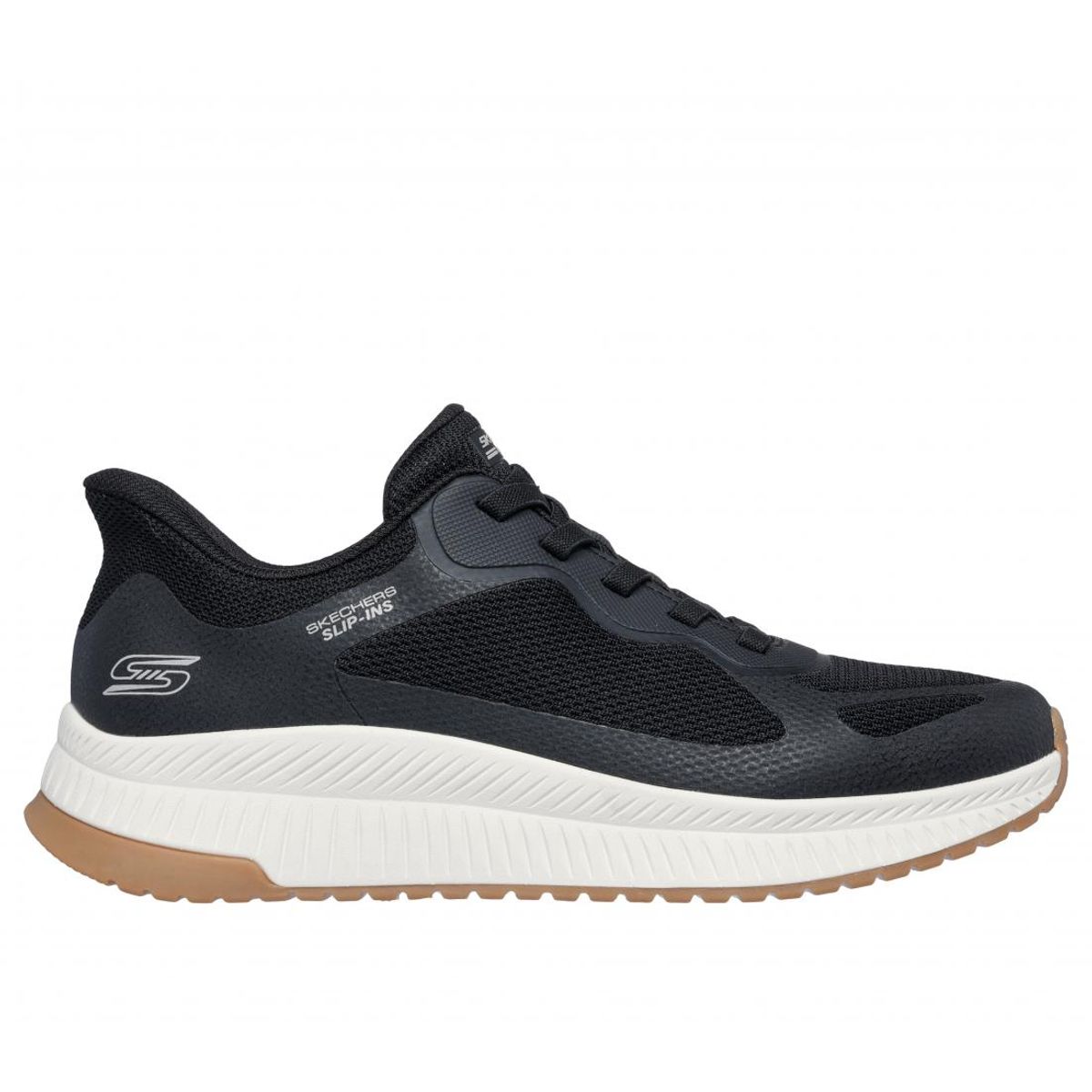 SKECHERS - Zapatilla Hombre Bobs Squad 4 Negro Skechers