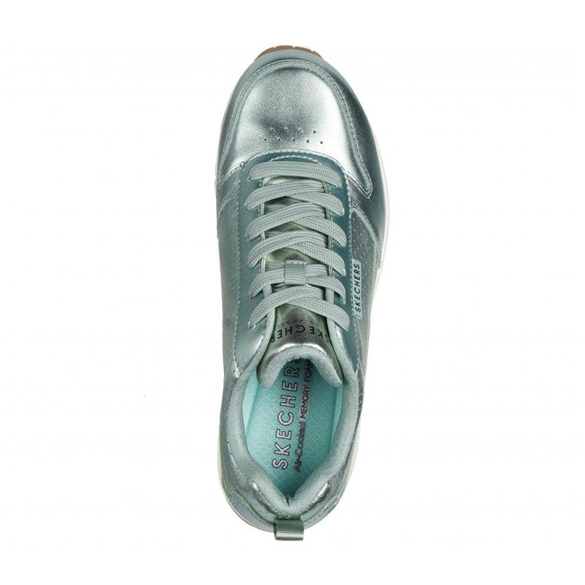 SKECHERS - Zapatilla Mujer Uno Metallixs Celeste Skechers