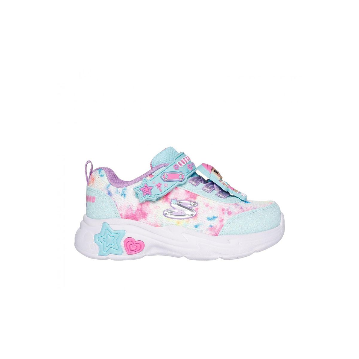 SKECHERS - Zapatilla Niña Snuggle Sneaks Skech Squad Verde Skechers