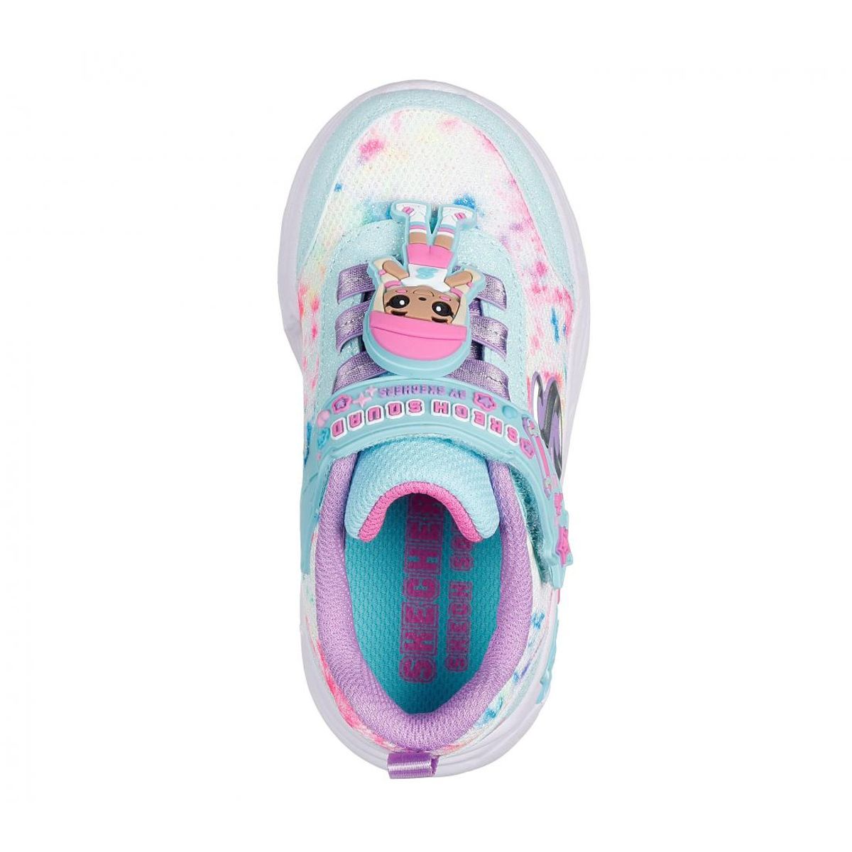 SKECHERS - Zapatilla Niña Snuggle Sneaks Skech Squad Verde Skechers