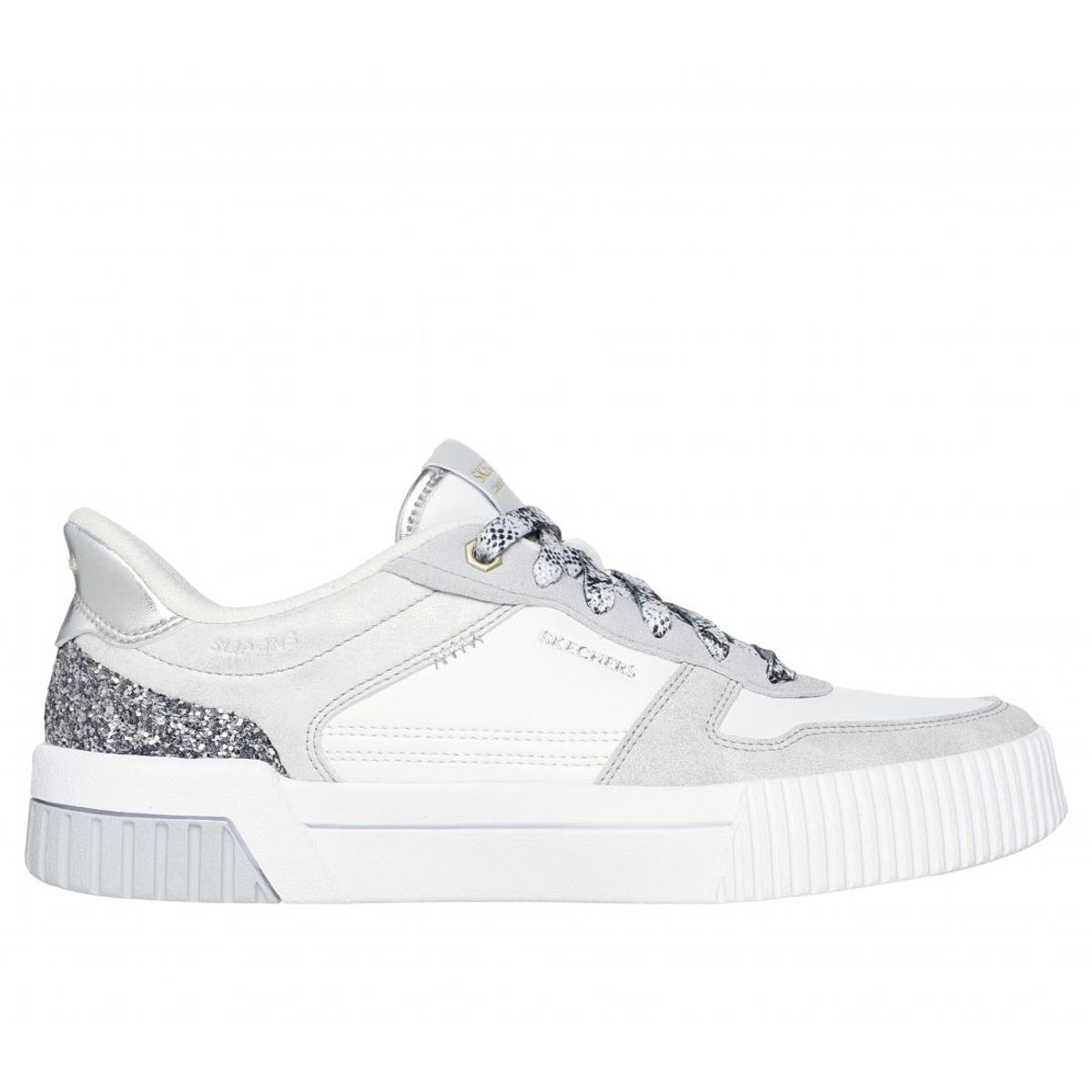 SKECHERS - Zapatilla Mujer Jade Radiant Roar Blanco Skechers