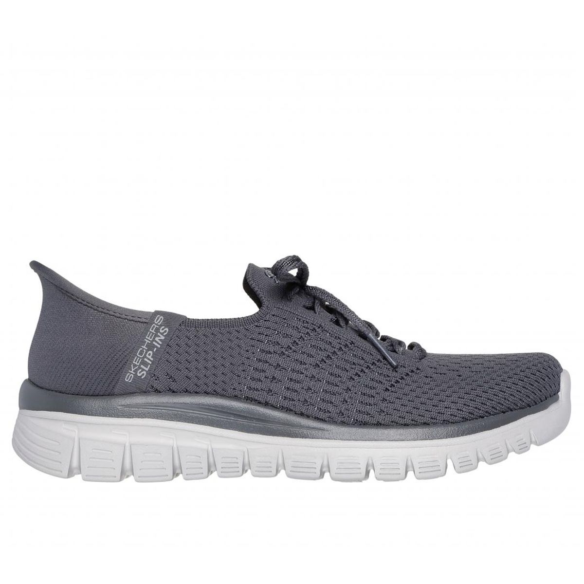 SKECHERS - Zapatilla Mujer Graceful First Blush Gris Skechers