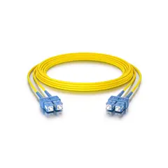 GENERICO - Jumper SCSC Monomodo Duplex Amarillo 5m