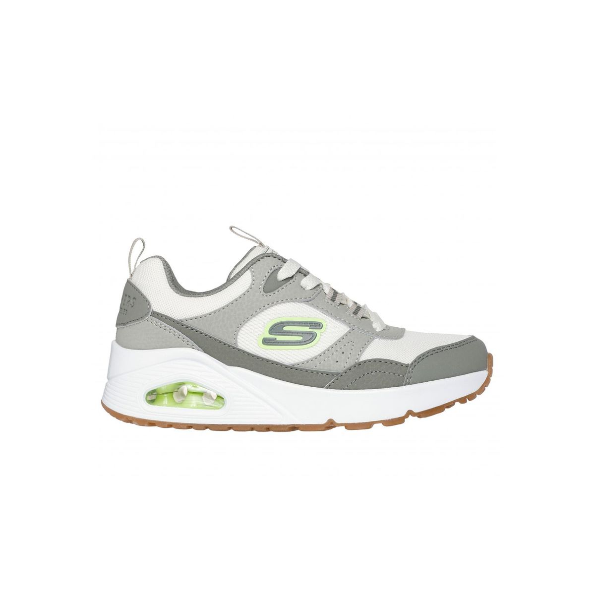 SKECHERS - Zapatilla Niño Uno RetroGroove Verde Skechers