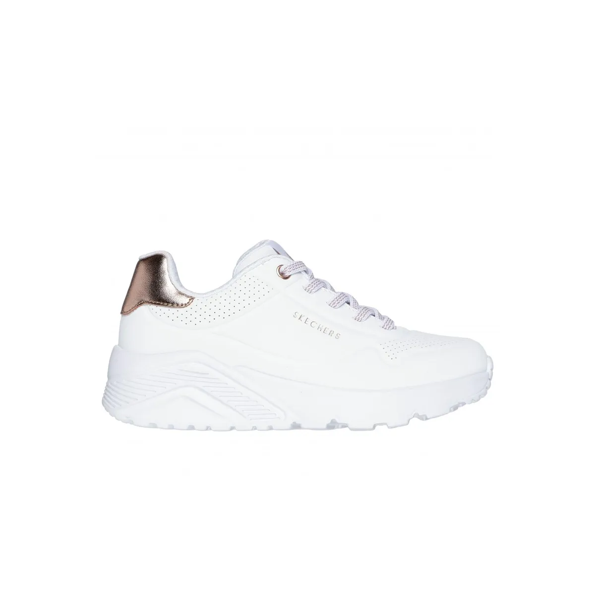 SKECHERS - Zapatilla Niña Uno LiteMetallic Mode Blanco Skechers