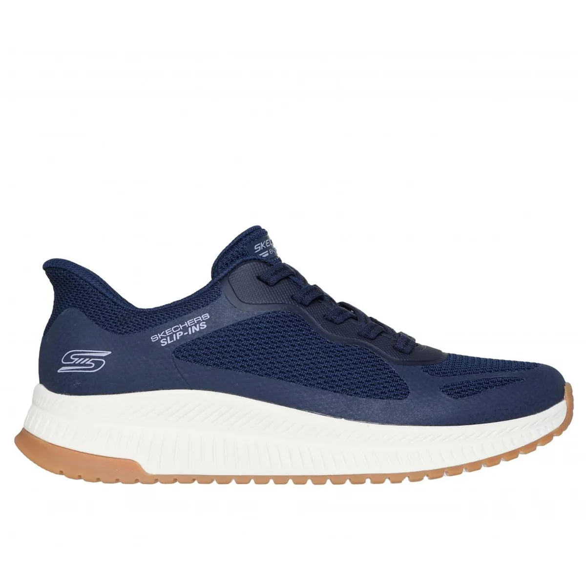 SKECHERS - Zapatilla Mujer Bobs Squad 4 Azul Skechers
