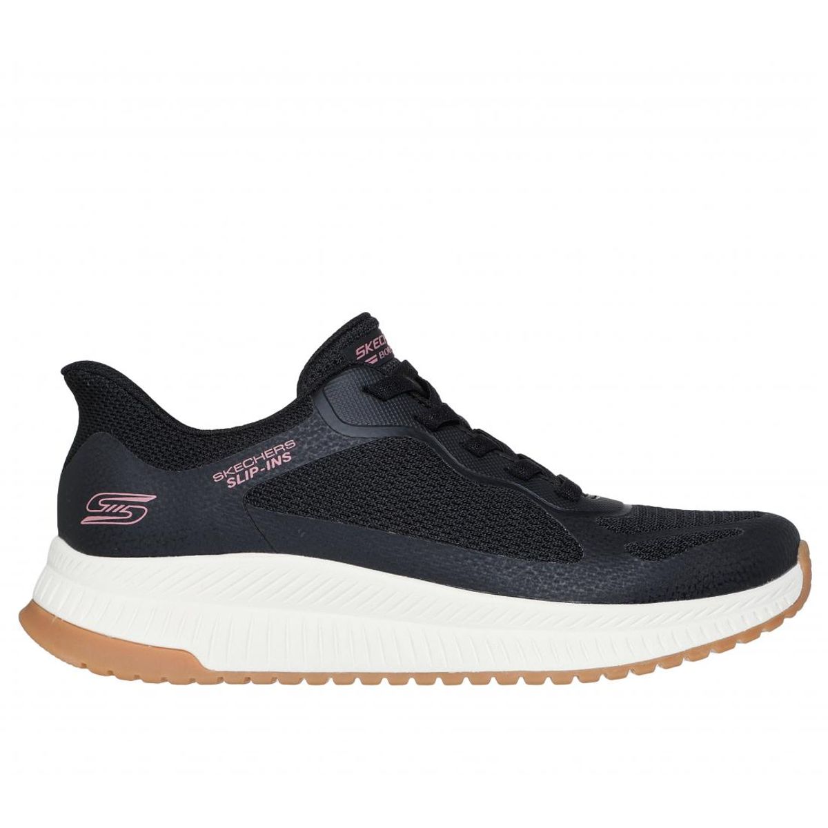 SKECHERS - Zapatilla Mujer Bobs Squad 4 Negro Skechers