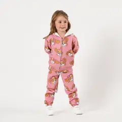 PAW PATROL - Buzo Niña Sky Faces Rosado