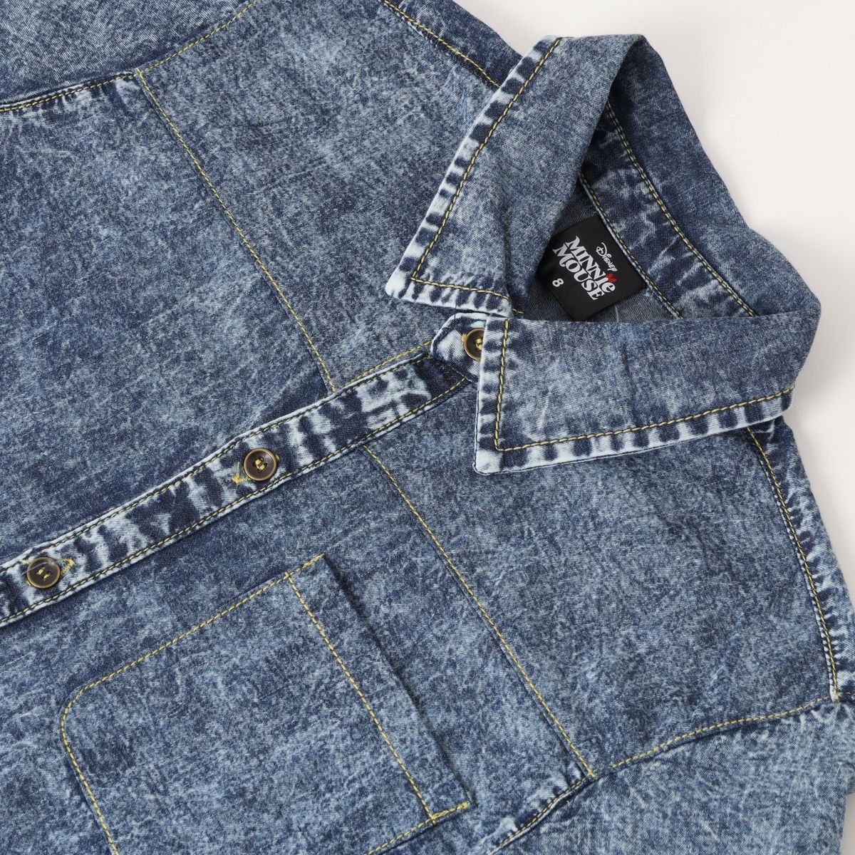 DISNEY - Camisa Niña Minnie Pensativa Azul Disney