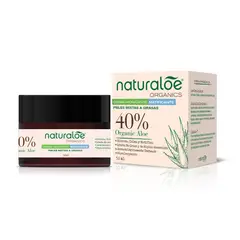 NATURALOE - Crema Hidratante Matificante Pieles Mixta a Grasa Naturaloe.-