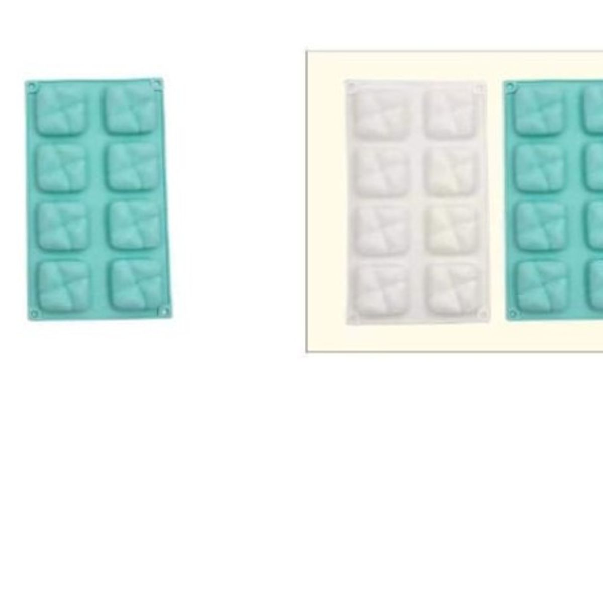 GENERICO - Molde De Silicona 8 Divisiones