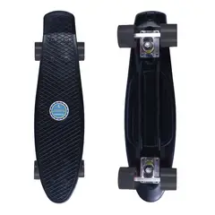 LLEGO UNO - PATINETA ESTILO PENNY NEGRA 60cm