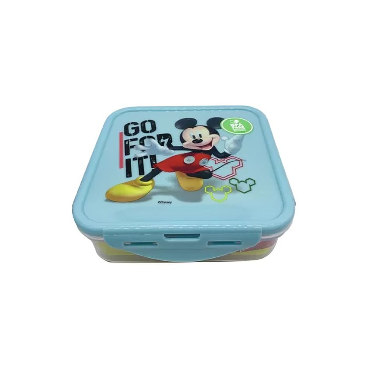 LICENCIAS - Hermetico Cuadrado 750ml Licencias Mickey