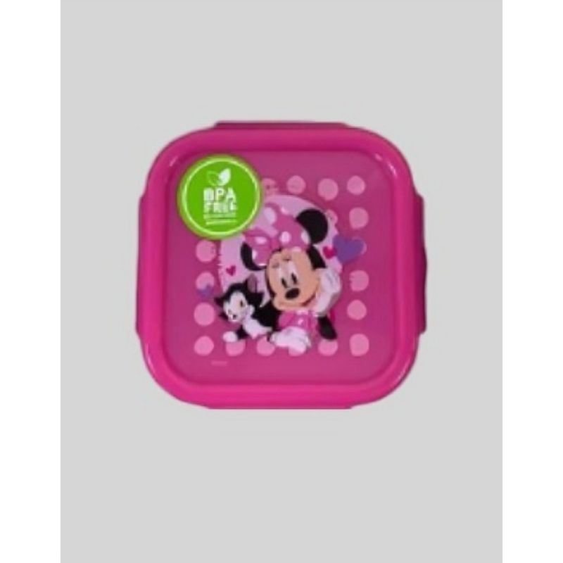 DISNEY - Hermetico Cuadrado 290ml Licencias Minnie