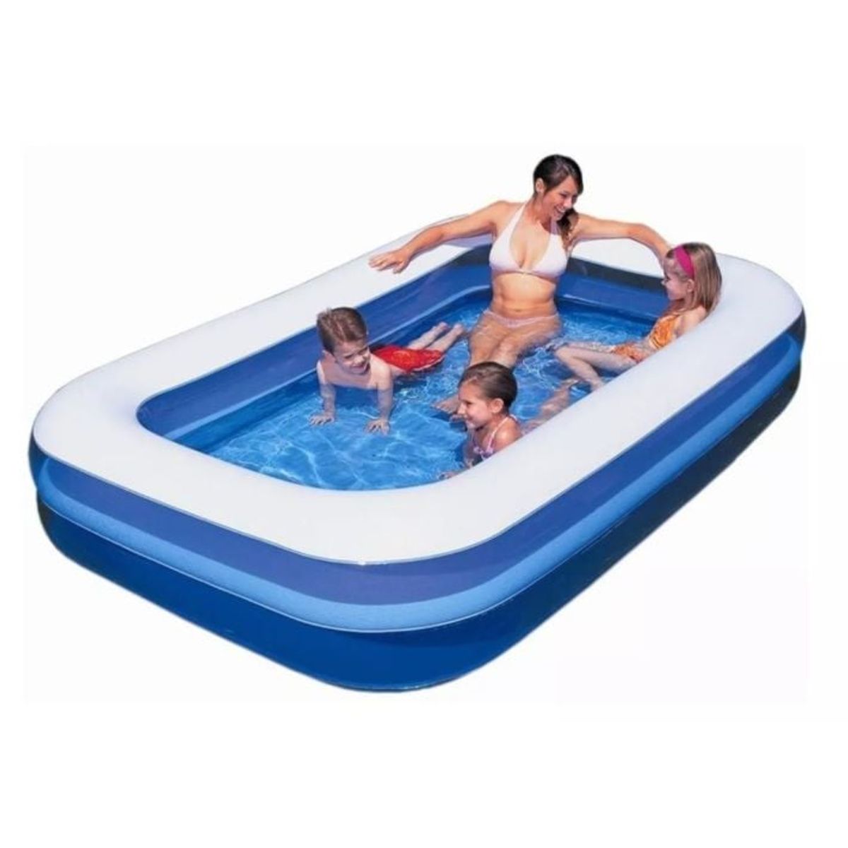GENERICO - Piscina Inflable Rectangular 262X175 CM