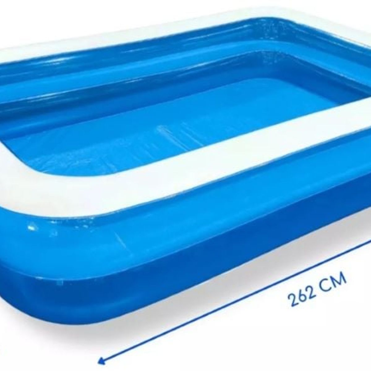 GENERICO - Piscina Inflable Rectangular 262X175 CM