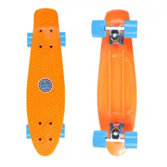 LLEGO UNO - PATINETA ESTILO PENNY NARANJA 60Cm