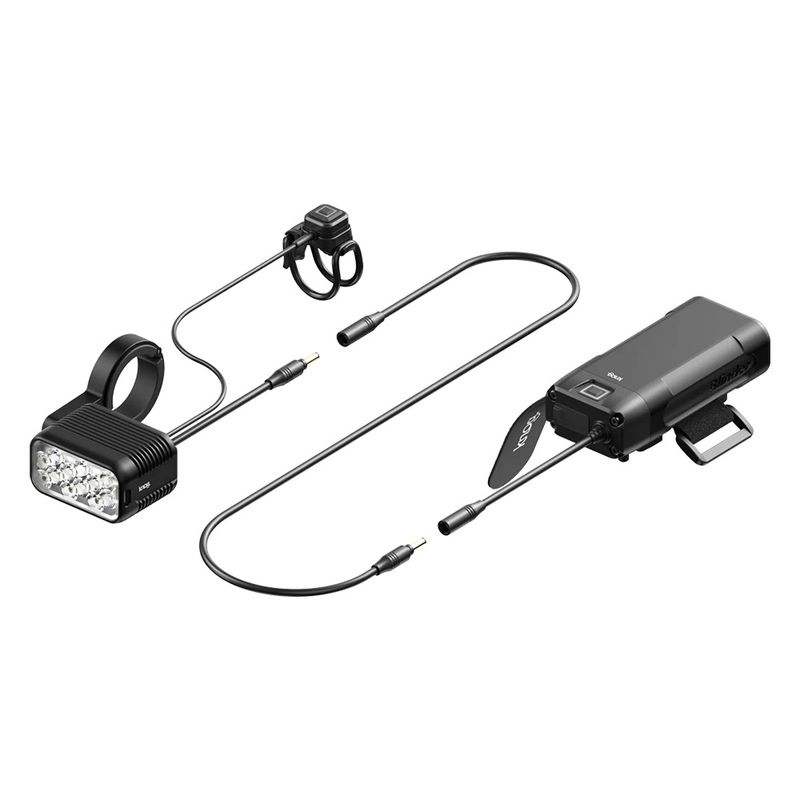 GENERICO - Luz Delantera Para Bicicleta Blinder X 2300+10000mah Bateria