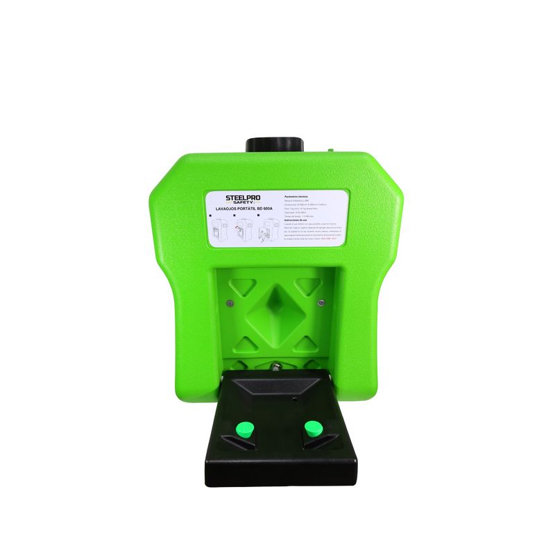 STEELPRO - Lavaojos portátil 60 litros BD-600A Steelpro