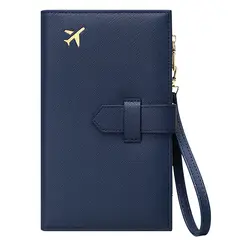 KOKILA - Porta Pasaporte Documentos Con Rfid Funda Protectora Viaje.