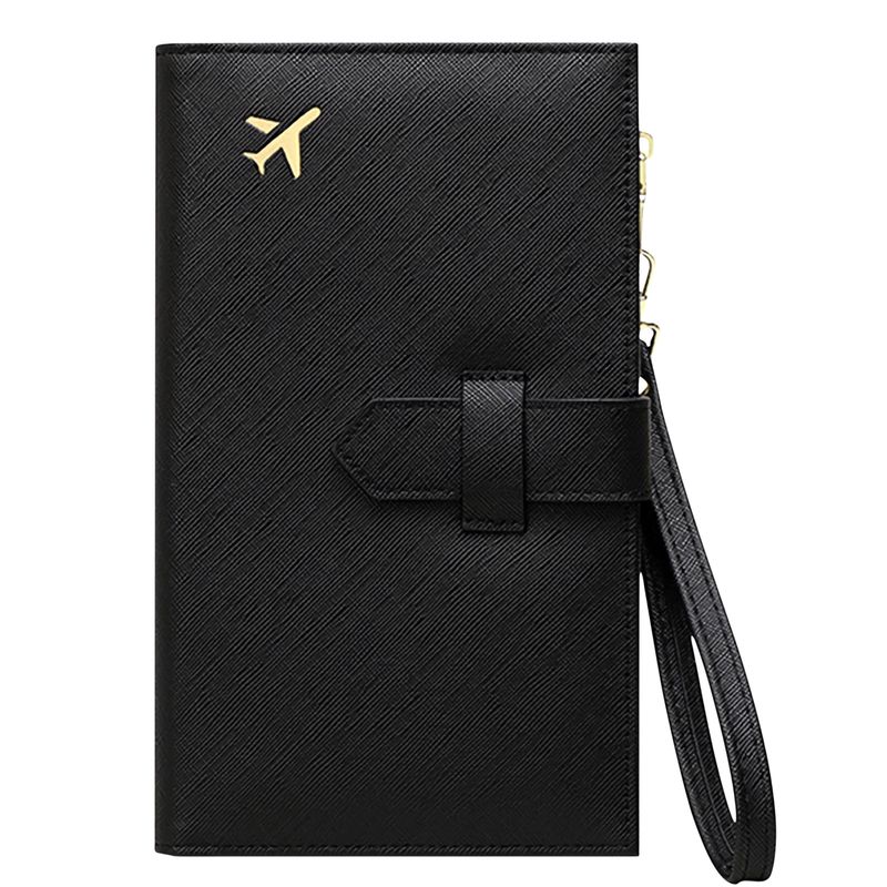 KOKILA - Porta Pasaporte Documentos Con Rfid Funda Protectora Viaje.