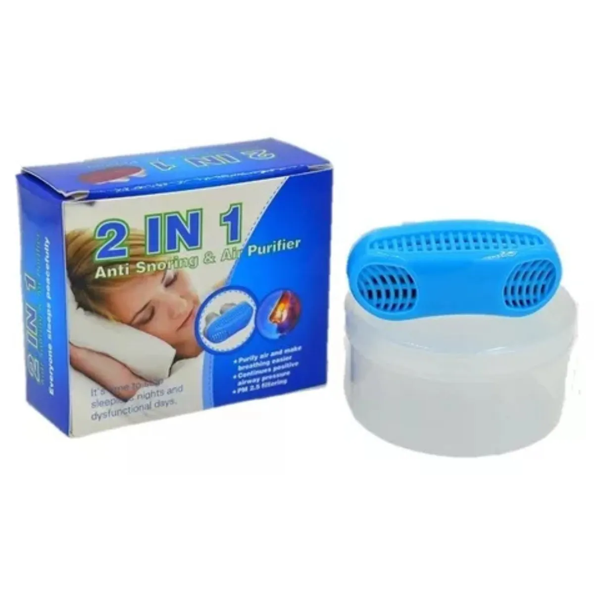 GENERICO - Respirador Anti-ronquidos 2 en 1