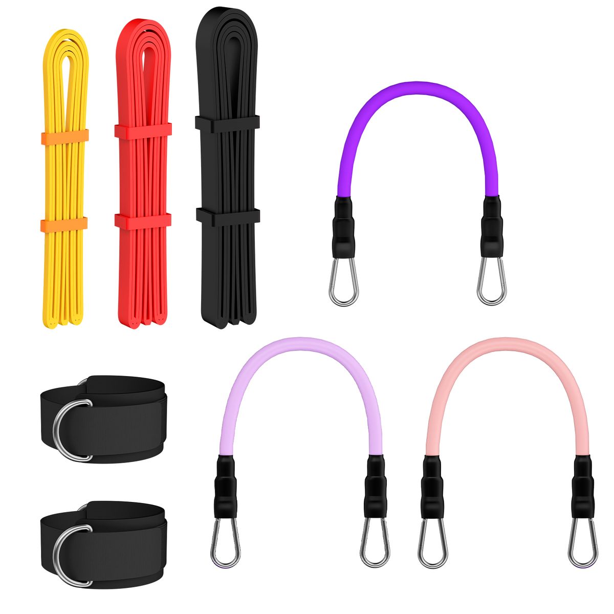 KOKILA - Set Power Band Bandas Elasticas Resistencia Fitness Gym