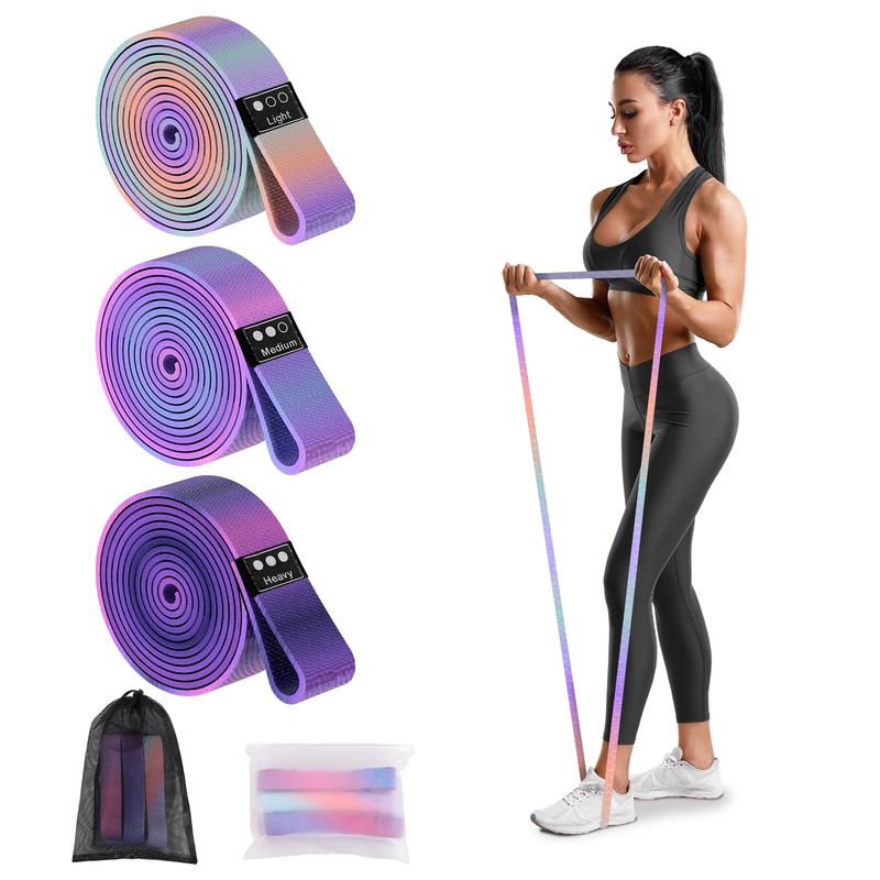 KOKILA - Bandas elásticas de resistencia para yoga de 3 piezas