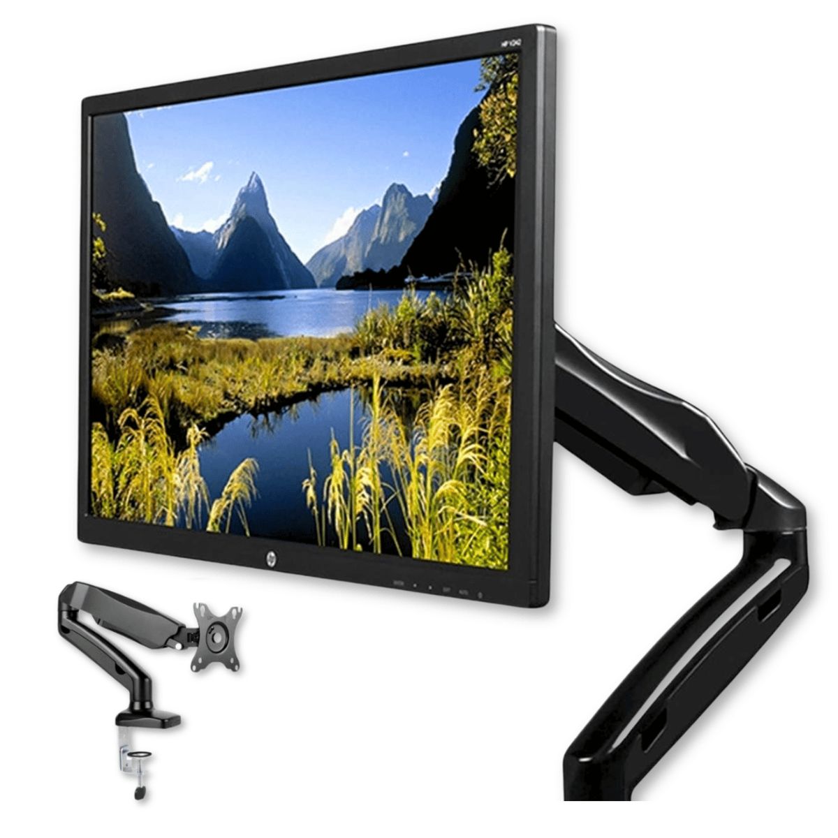 LINE - Soporte Brazo Para TVMonitor Vertical De Escritorio 17 32