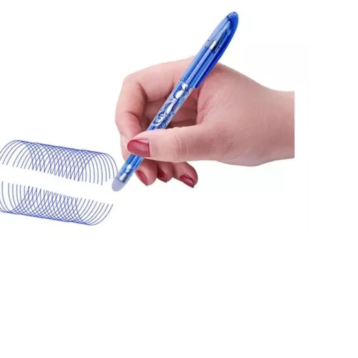 GENERICO - X12 Lapiz Magico Bolígrafo Tinta Gel Borrable Pasta 05mm